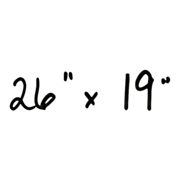 Vintage Hand Embroidered Vanity Dresser Tablecloth 26”x19” Pink Lace Trim - Picture 2 of 8